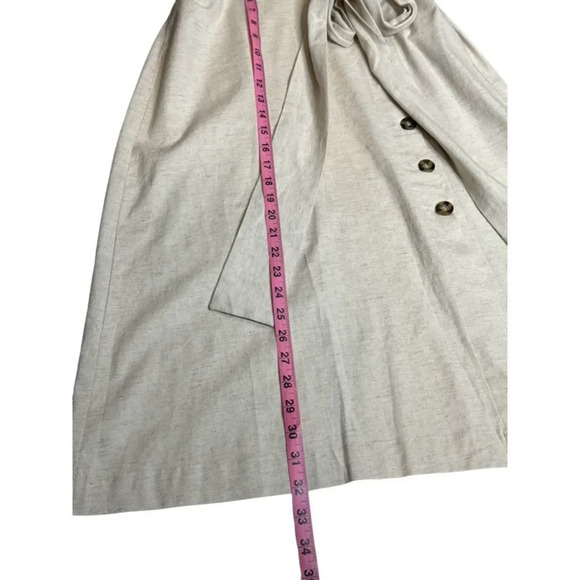 South African Designer Merwe S.A.L.T Belted Button Down skirt XS/S - Picture 9 of 9